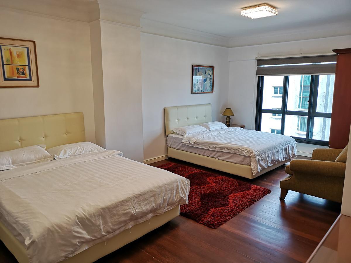 Апарт отель Marina Court Luxury Penthouse Кота-Кинабалу Экстерьер фото